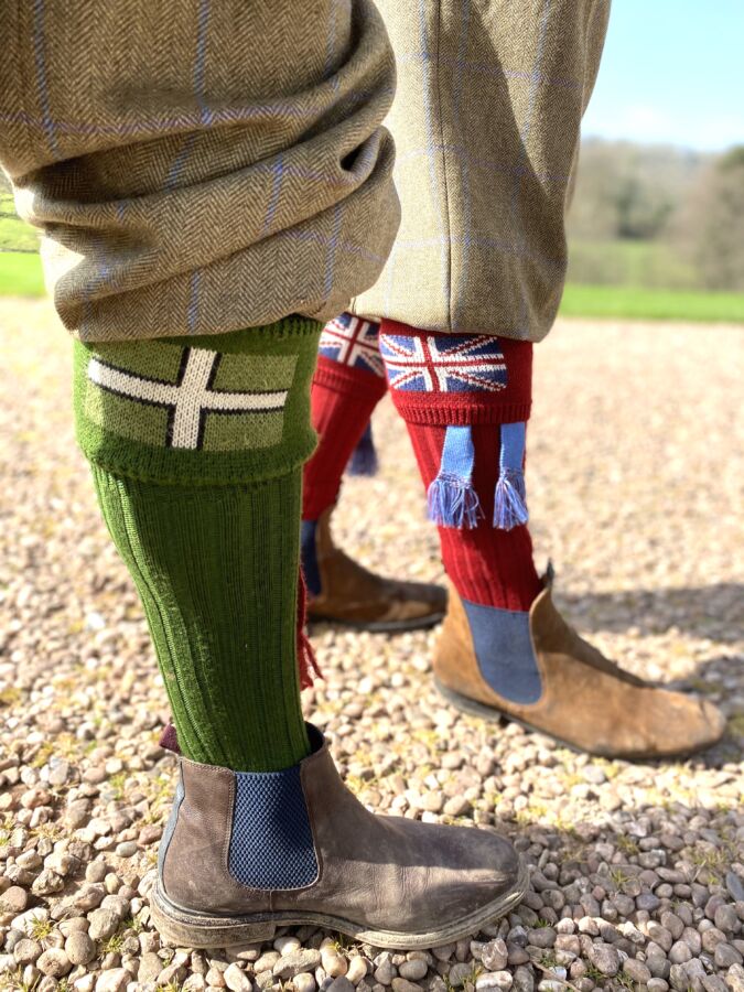 Devon Flag Socks
