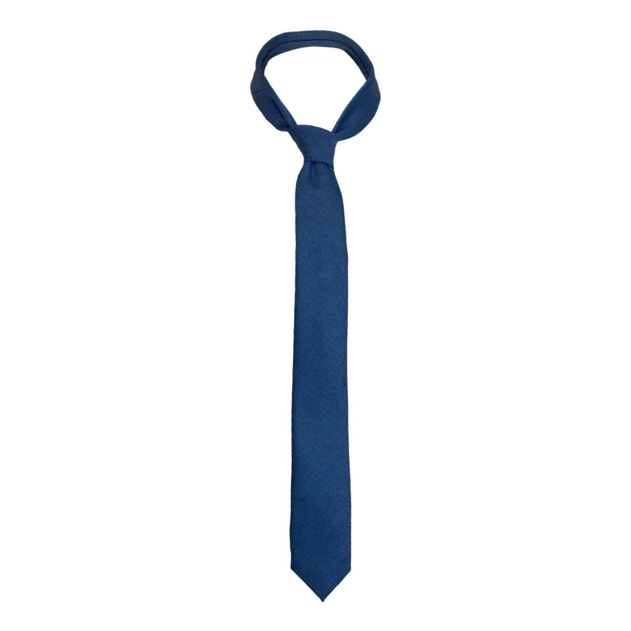 Blue Tweed Tie | Massy Birch