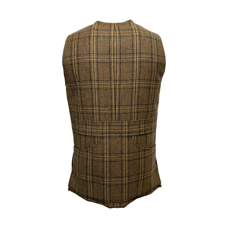 Mens Walnut Shooting Gilet - Image 2